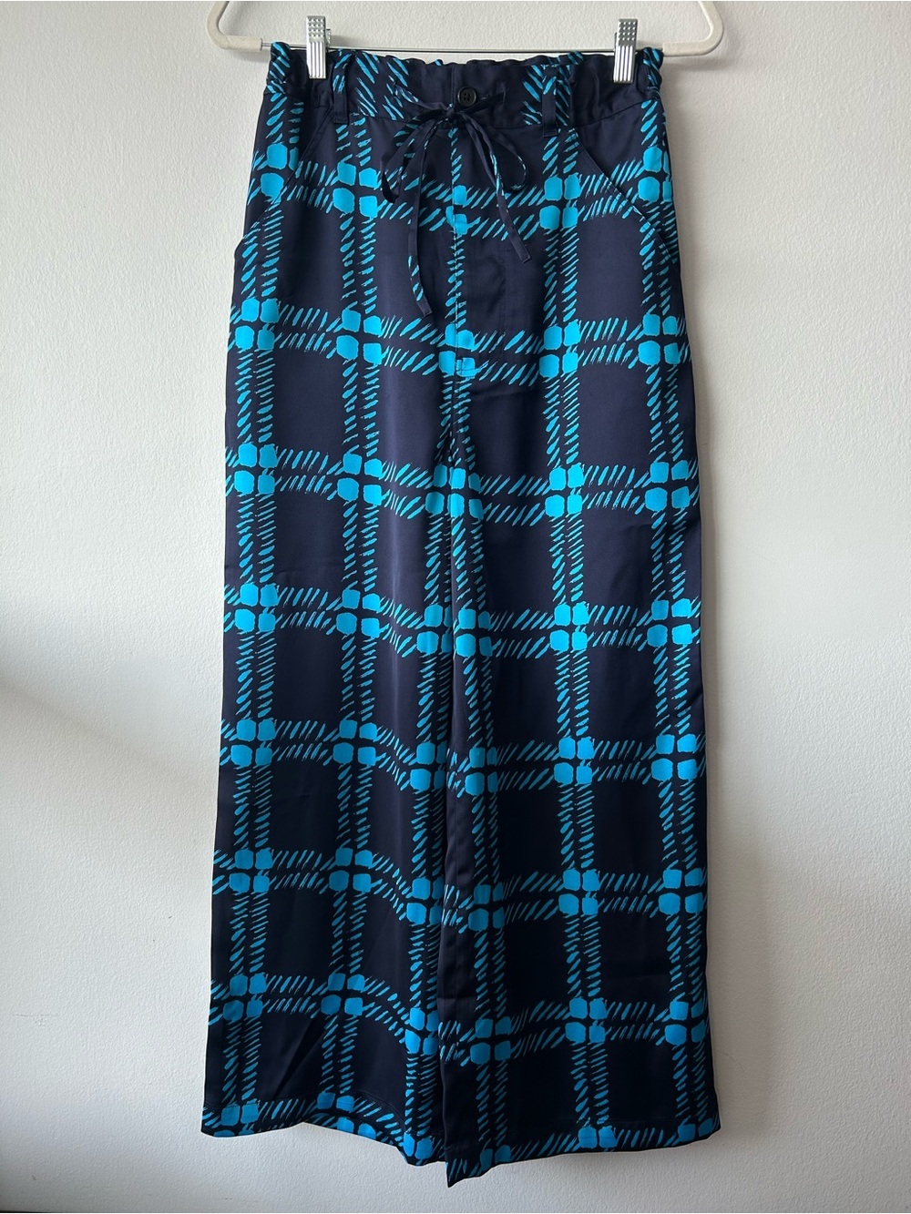 Marni x UNIQLO wide leg drawstring pants